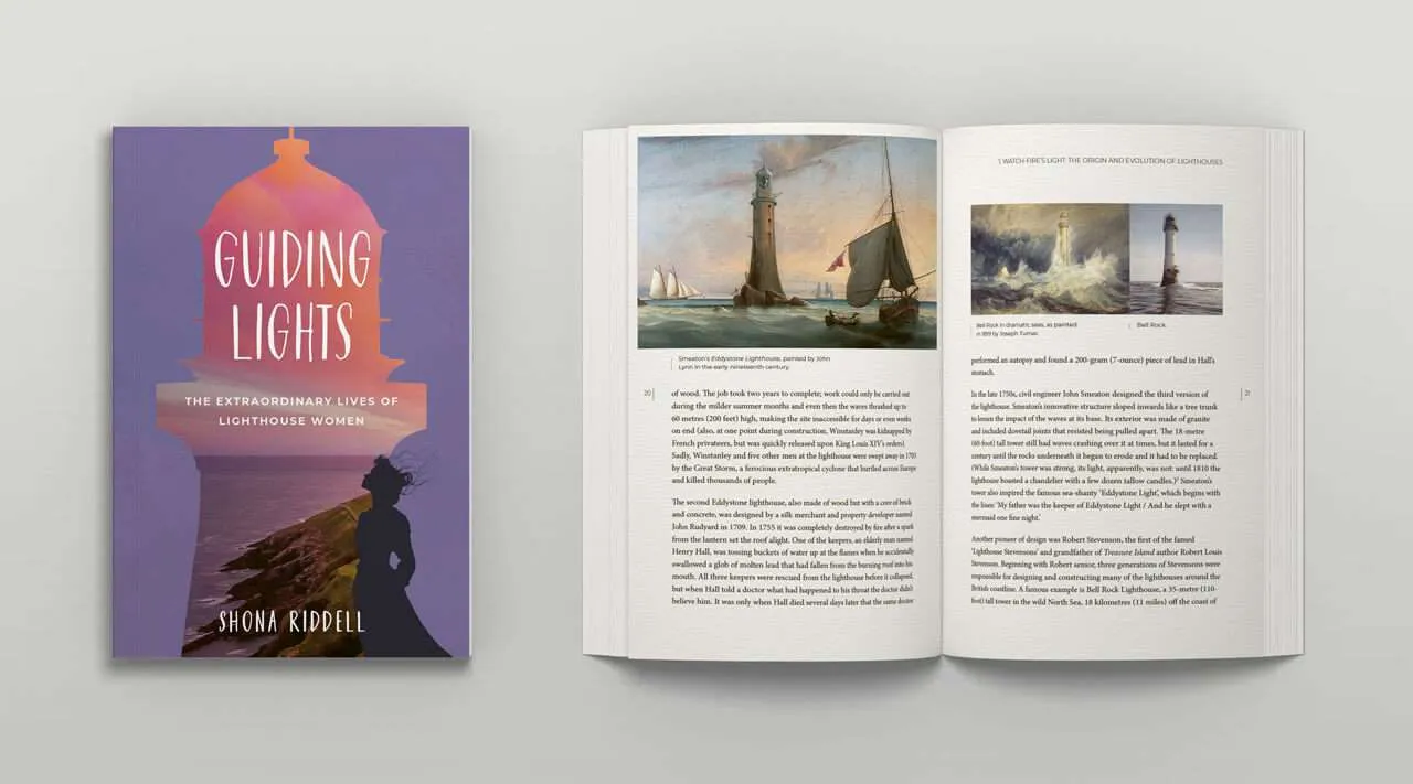 Exisle, publishing books, Guiding Lights, Shona Riddell