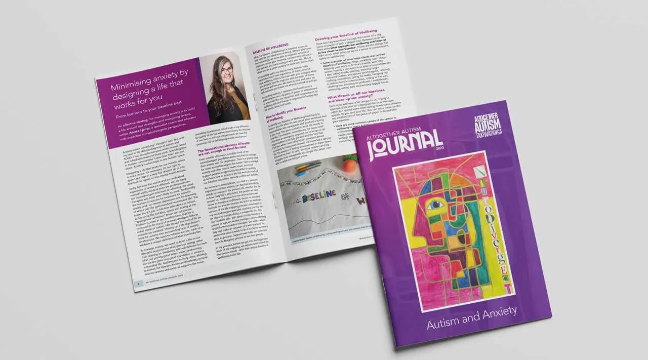 Altogether Autism, Takiwātanga, Journal 2023, Autism and Anxiety