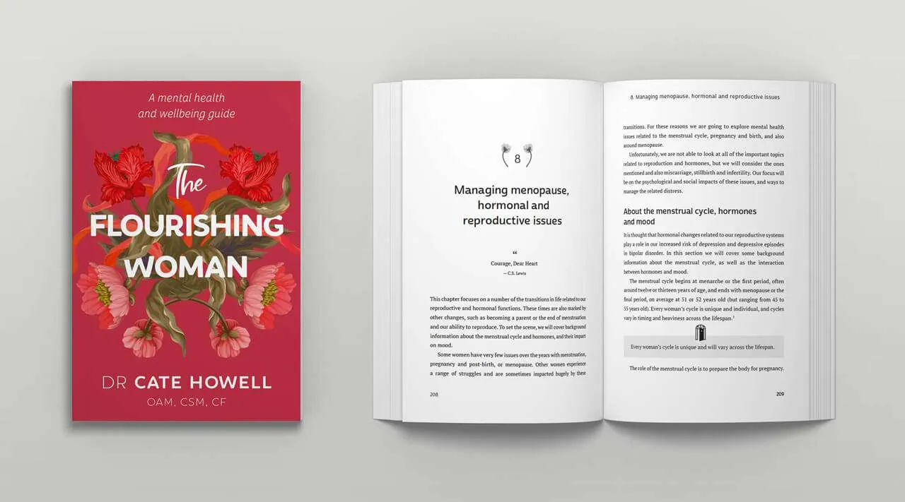 Exisle, publishing books, The Flourishing Woman, Dr Cate Howell