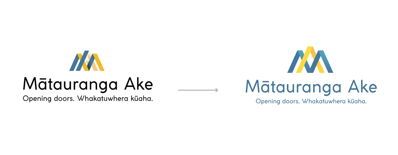 MātaurangeAke-BrandUpgrade Mātauranga Ake, Central Kids, brand upgrade, logo upgrade