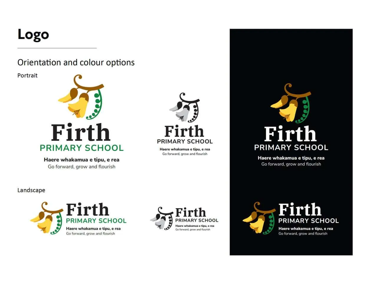 FirthPrimarySchool-Logo Brand, logo design, Firth Primary School