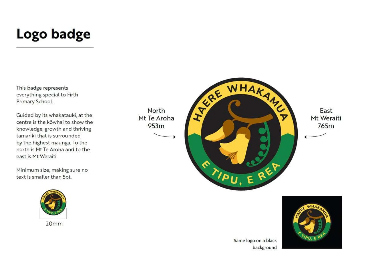 FirthPrimarySchool-Badge Brand, logo design, Firth Primary School, logo badge