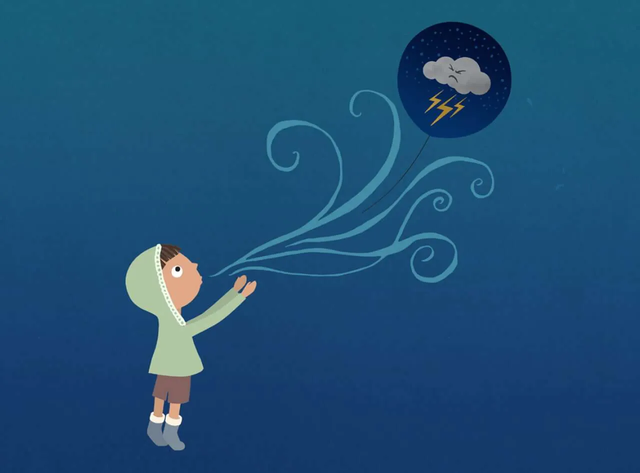 The Big Balloon, illustration